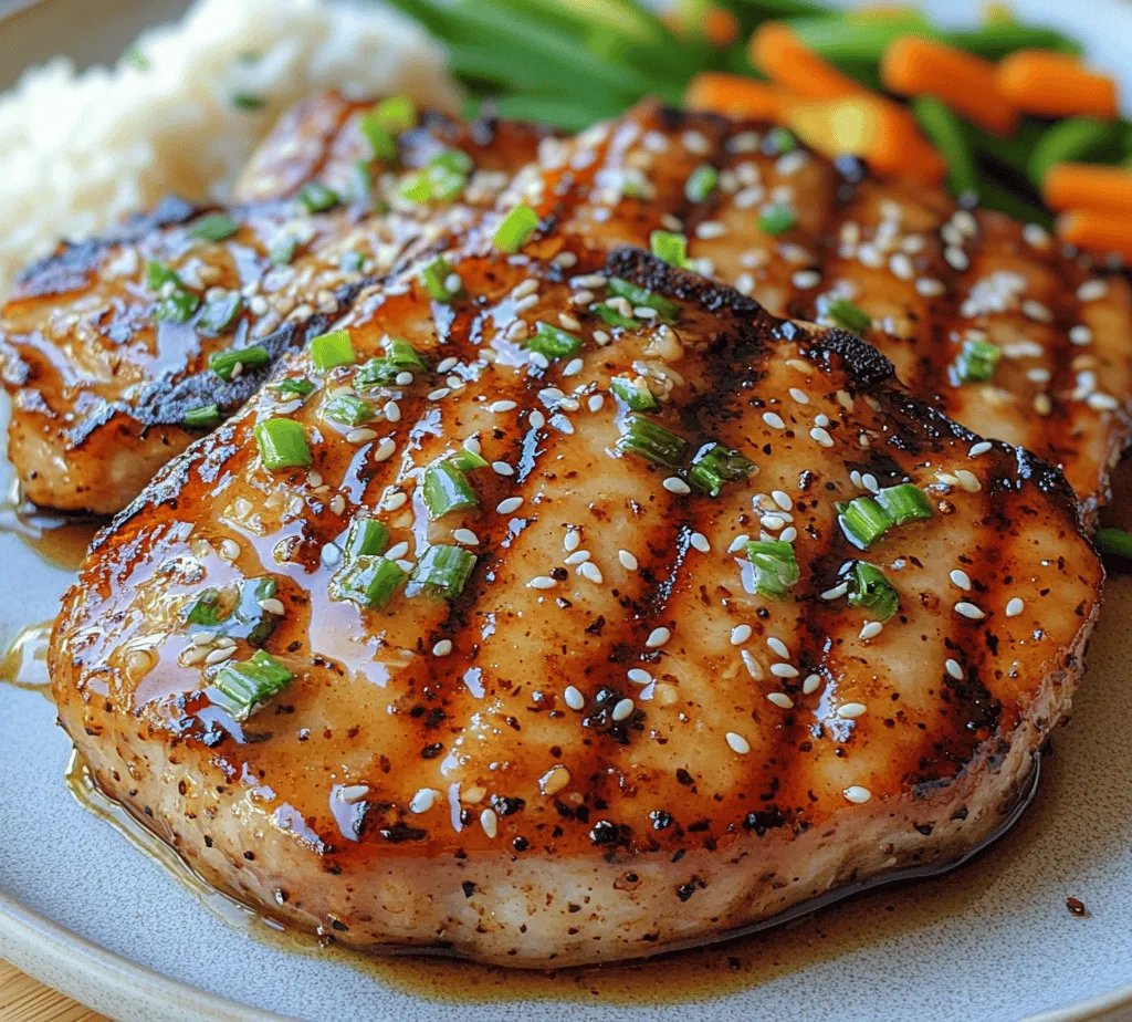 If you're searching for a dish that marries the savory richness of pork with the sweet, delightful notes of honey and garlic, look no further than honey garlic glazed pork chops. This dish not only tantalizes the taste buds but is also incredibly straightforward, making it an ideal candidate for your weeknight dinner repertoire. The combination of honey and garlic creates a flavor profile that is both comforting and sophisticated, elevating the humble pork chop to a new culinary level.