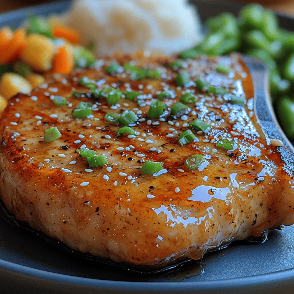 If you're searching for a dish that marries the savory richness of pork with the sweet, delightful notes of honey and garlic, look no further than honey garlic glazed pork chops. This dish not only tantalizes the taste buds but is also incredibly straightforward, making it an ideal candidate for your weeknight dinner repertoire. The combination of honey and garlic creates a flavor profile that is both comforting and sophisticated, elevating the humble pork chop to a new culinary level.