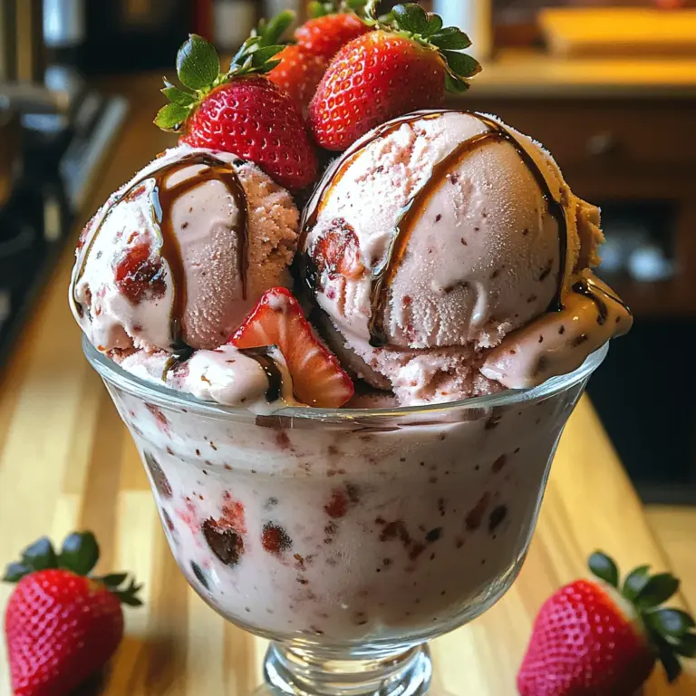 To create this delectable Roasted Strawberry Balsamic Ice Cream, it’s essential to understand the core components of the recipe. Each ingredient plays a vital role in achieving the perfect balance of flavors and textures.