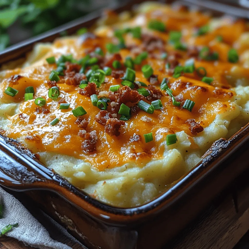 In the age of convenience foods, it can be tempting to reach for pre-packaged options. However, nothing compares to the satisfaction and quality of a homemade Cheesy Loaded Mashed Potato Bake. Let's explore the advantages of making this dish from scratch: