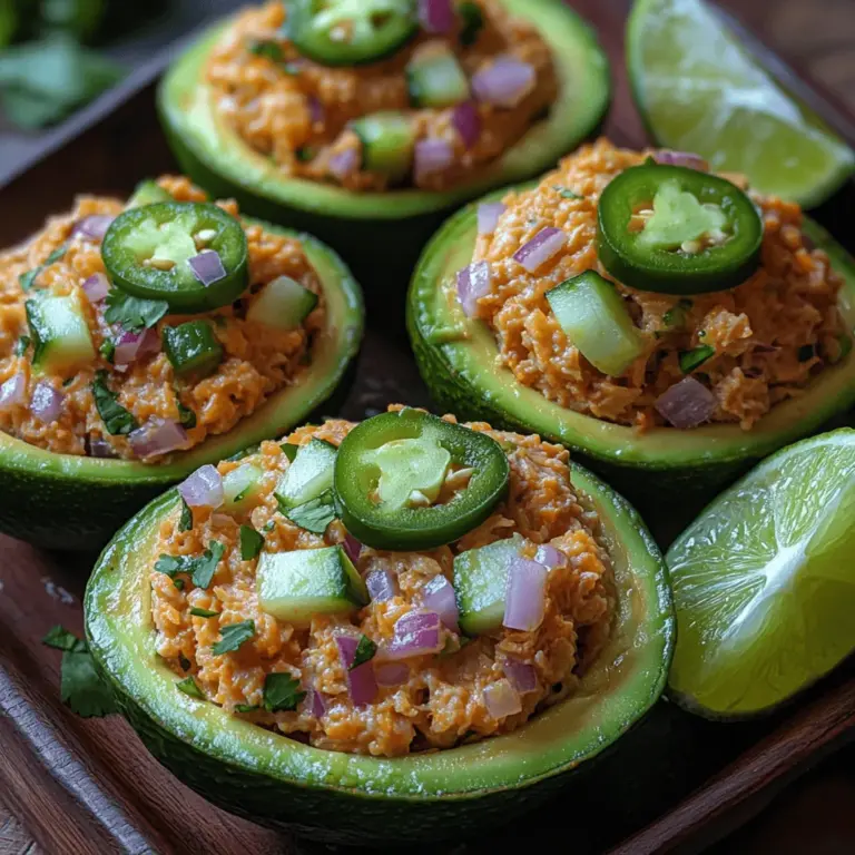 In recent years, avocados have taken center stage in modern cuisine, becoming a beloved ingredient for health-conscious eaters and food enthusiasts alike. With their creamy texture and rich flavor, avocados are not just a versatile component in various dishes; they also contribute to a balanced diet. Among the myriad of avocado recipes that have emerged, Spicy Tuna Stuffed Avocados stand out as a deliciously satisfying meal option.