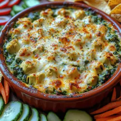 Dive into the delicious world of creamy, cheesy goodness with our Spinach & Artichoke Bliss Dip. This mouthwatering recipe is perfect for gatherings, game day, or simply enjoying as a comforting snack at home. Combining the rich flavors of artichokes and spinach with a blend of cheeses, this dip is sure to satisfy your cravings. Whether you’re entertaining friends at a party or enjoying a cozy night in, this dip is an ultimate crowd-pleaser that will leave everyone asking for more. Let’s explore how to create this delightful dish, ensuring you impress family and friends with your culinary skills.