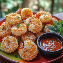 Before diving into the delicious world of coconut shrimp, start with the shrimp itself. The first crucial step is to ensure that your shrimp are properly prepared. Patting the shrimp dry with paper towels is not just a minor detail; it plays a significant role in achieving that coveted crispy texture. Moisture on the surface of the shrimp can lead to steaming rather than frying, which can compromise the crunchiness of your final dish. Taking just a few moments to remove excess moisture will help the breading adhere better and allow the shrimp to crisp up beautifully in the air fryer.