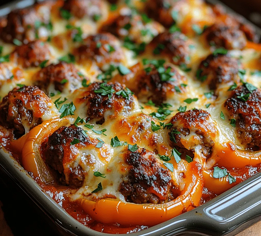 When it comes to comforting and satisfying meals, few dishes can rival the allure of a casserole. One standout in this category is the Stuffed Pepper Meatball Casserole, a delightful fusion of flavors and textures that brings together the beloved elements of stuffed peppers and hearty meatballs. This dish is not only a feast for the senses but also a family-friendly option that appeals to both children and adults alike. The combination of seasoned meatballs nestled within sweet bell peppers, all smothered in zesty marinara sauce and topped with gooey cheese, creates a symphony of flavors that’s hard to resist.