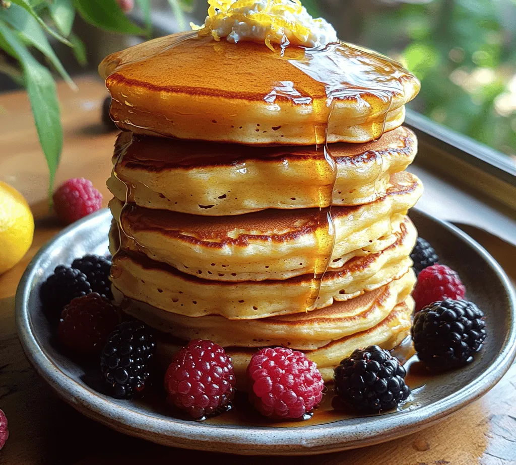 Pancakes have long been a beloved staple in breakfast cuisine, celebrated for their versatility and comforting qualities. As breakfast trends evolve, pancakes continue to capture the hearts and taste buds of many, adapting to incorporate a myriad of flavors and ingredients. Among the delightful varieties emerging in the breakfast scene, *Fluffy Ricotta Lemon Pancakes* stand out as a refreshing twist on this classic favorite.