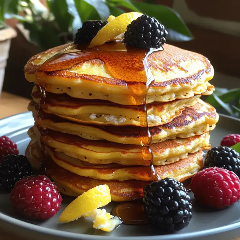 Pancakes have long been a beloved staple in breakfast cuisine, celebrated for their versatility and comforting qualities. As breakfast trends evolve, pancakes continue to capture the hearts and taste buds of many, adapting to incorporate a myriad of flavors and ingredients. Among the delightful varieties emerging in the breakfast scene, *Fluffy Ricotta Lemon Pancakes* stand out as a refreshing twist on this classic favorite.