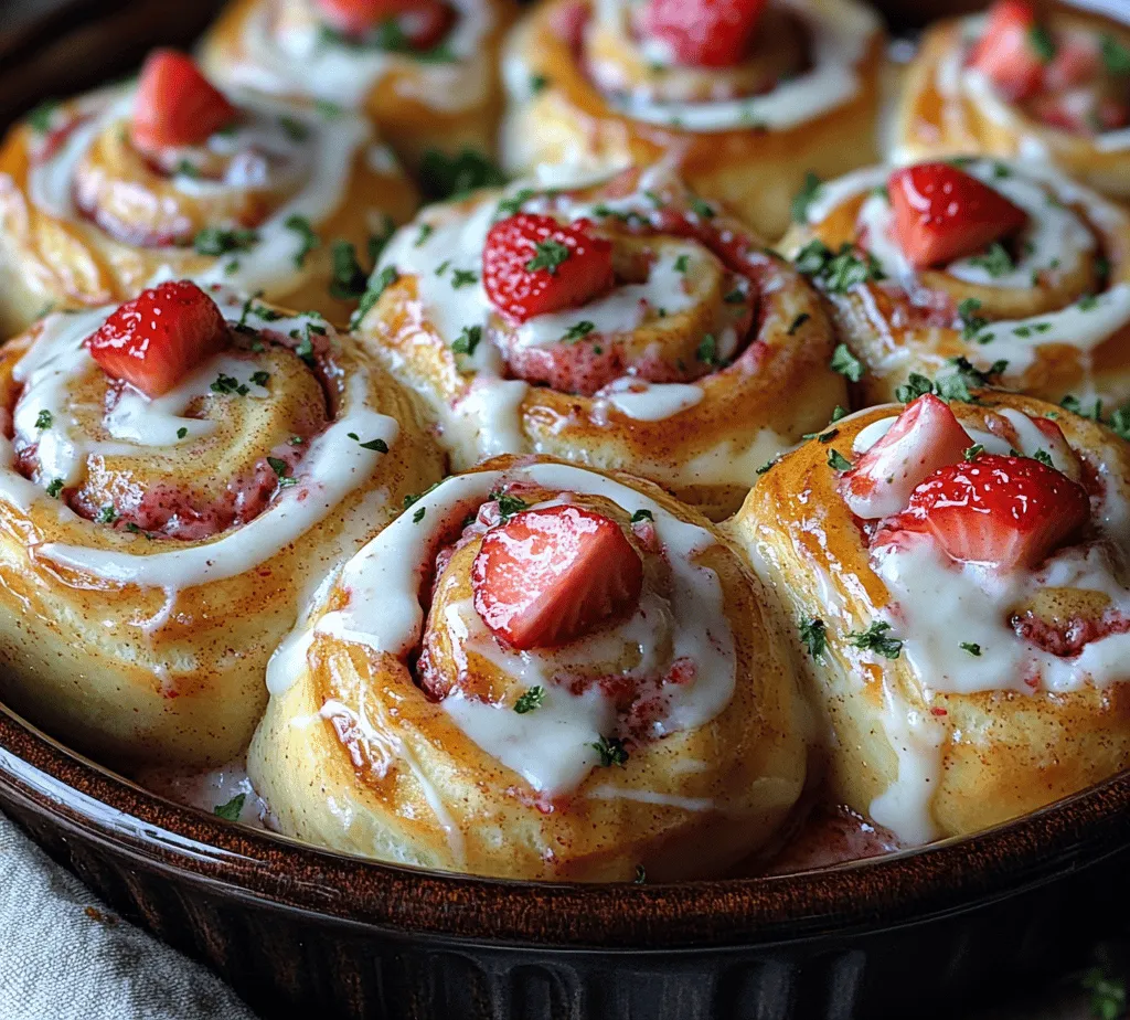 Imagine waking up to the warm, enticing scent of freshly baked cinnamon rolls, but with a twist that elevates them to a new level of indulgence—introducing the Strawberry Cheesecake Cinnabon Rolls. This delightful recipe combines the soft, fluffy texture of classic cinnamon rolls with the creamy richness of cheesecake and the bright, fruity flavor of fresh strawberries. It’s a dessert that not only tempts your taste buds but also captivates your senses with its beautiful presentation.