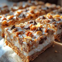 If you’re seeking a dessert that combines simplicity with irresistible flavor, look no further than Enchanting Magic Cookie Bars. These delightful treats have been a staple at gatherings for generations, captivating both children and adults alike with their rich flavors and chewy textures. The beauty of magic cookie bars lies in their incredible versatility; they can be enjoyed at birthday parties, potlucks, or simply as a sweet indulgence at home.