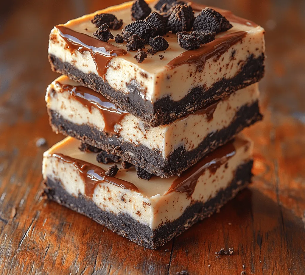 In the world of desserts, few things can compete with the allure of no-bake treats. With their simple preparation and delightful flavors, no-bake desserts have captured the hearts of home bakers and dessert lovers alike. Among these, Oreo Cheesecake Bars stand out as a quintessential favorite. Combining the rich flavors of creamy cheesecake with the beloved crunch of Oreo cookies, these bars are not only easy to make but also guarantee to satisfy any sweet tooth.