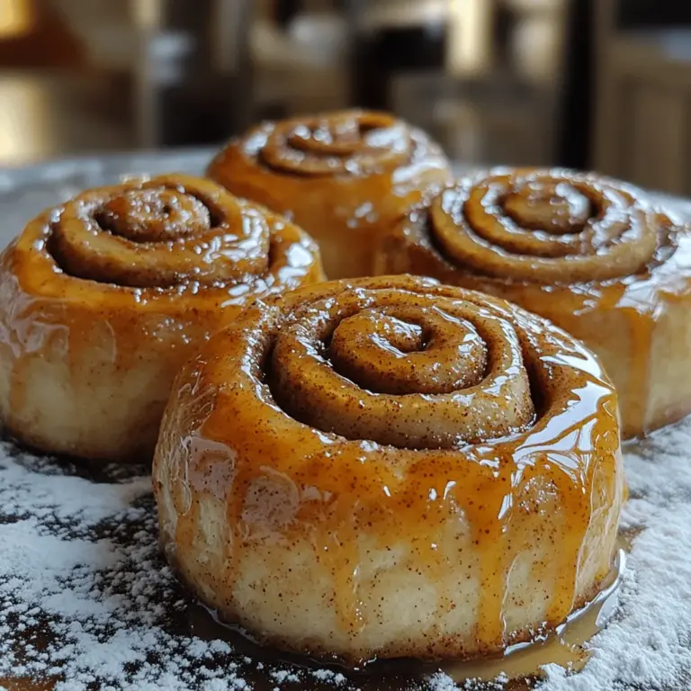 Buttered maple cinnamon rolls are a deliciously indulgent treat that combines the warmth of freshly baked pastry with the comforting flavors of cinnamon and maple syrup. These rolls are a staple in many households, often enjoyed as a delightful breakfast or a sweet dessert. The aroma that fills your kitchen as they bake is simply irresistible, making them a crowd-pleaser for family gatherings, holiday brunches, or lazy weekend mornings.