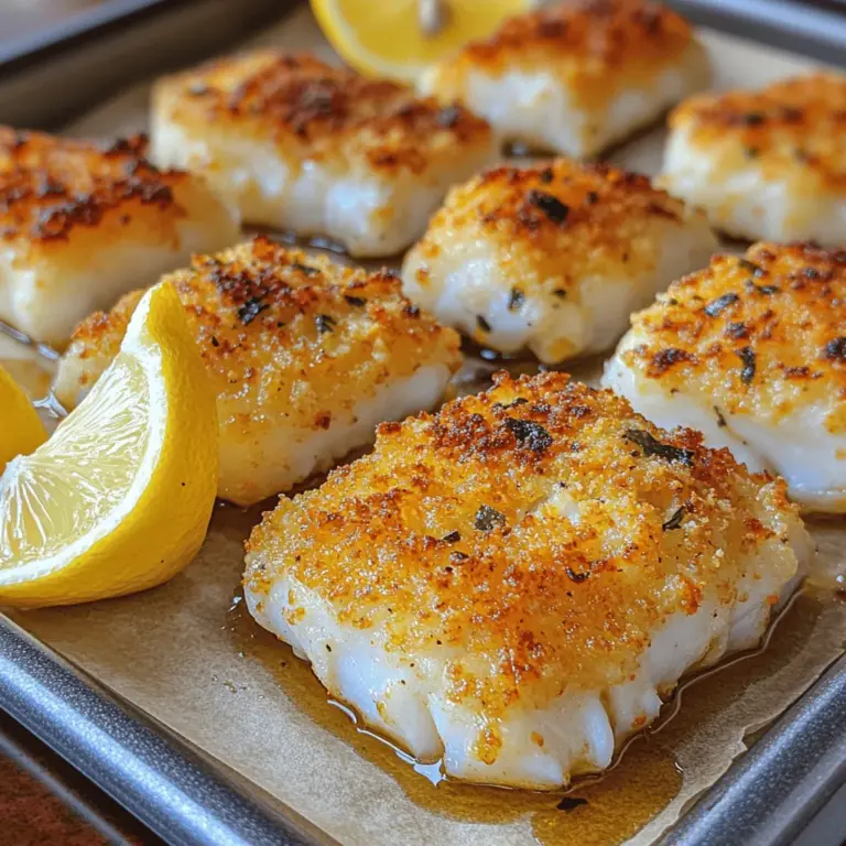 To achieve the perfect crispy baked cod nuggets, it’s essential to understand the role of each ingredient in the recipe. This section will explore the key components that contribute to the dish's flavor, texture, and nutritional value.