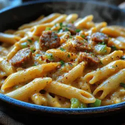 One-Pot Spicy Cajun Sausage Pasta Recipe