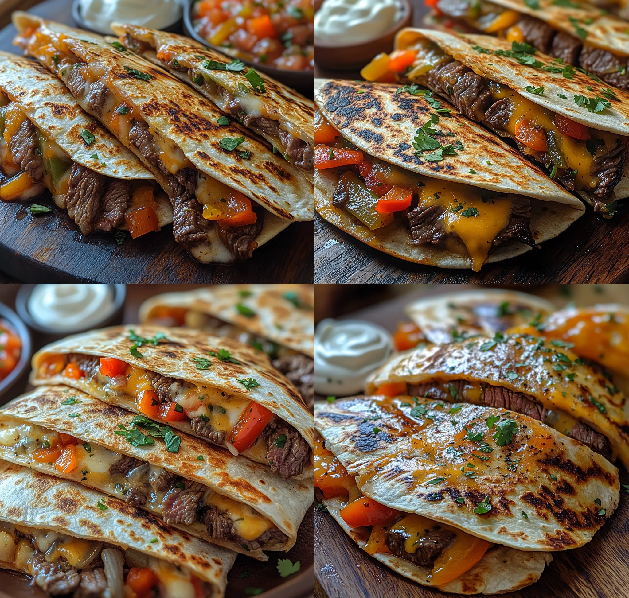 Quesadillas have become a staple in many cuisines around the world, beloved for their versatility and satisfying flavors. Originating from Mexico, this classic dish has evolved to embrace a variety of fillings and flavor profiles, making it a favorite for quick meals, family gatherings, and even sophisticated parties. The simplicity of quesadillas enables home cooks to get creative, and one exciting way to elevate this beloved dish is with Loaded Steak & Cheese Quesadillas.