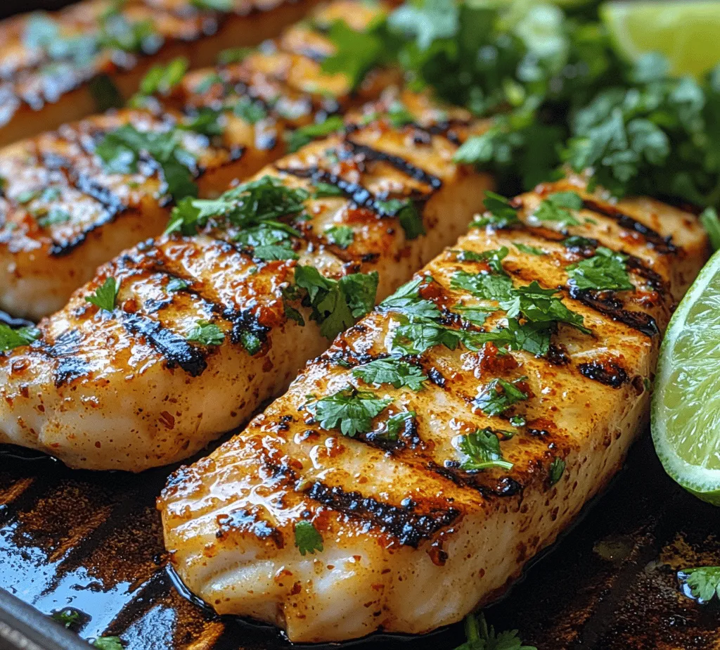 Swordfish has long been celebrated as a quintessential seafood choice, revered for its firm texture and mild, slightly sweet flavor. This meaty fish not only stands up beautifully to grilling but also absorbs marinades exceptionally well, making it a perfect canvas for vibrant flavors. One of the most exciting ways to prepare swordfish is by infusing it with a zesty chili lime marinade. The combination of chili and lime creates a tantalizing flavor profile that adds a punch of heat and a refreshing acidity, elevating the natural taste of the fish to new heights.