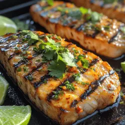 Swordfish has long been celebrated as a quintessential seafood choice, revered for its firm texture and mild, slightly sweet flavor. This meaty fish not only stands up beautifully to grilling but also absorbs marinades exceptionally well, making it a perfect canvas for vibrant flavors. One of the most exciting ways to prepare swordfish is by infusing it with a zesty chili lime marinade. The combination of chili and lime creates a tantalizing flavor profile that adds a punch of heat and a refreshing acidity, elevating the natural taste of the fish to new heights.