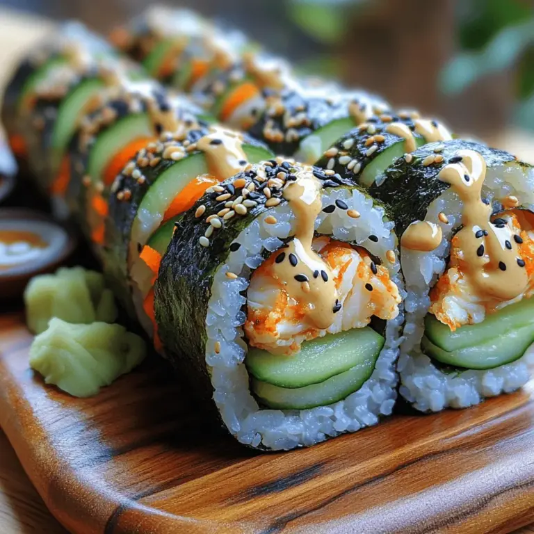 To create a memorable Viral Sushi Sandwich, understanding each ingredient's role is crucial. Each component contributes to the overall flavor, texture, and presentation, resulting in a delightful eating experience.