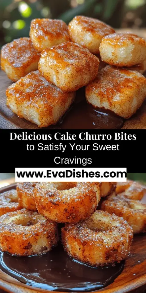 Dive into a deliciously innovative dessert with these Cake Churro Bites! Perfectly blending the fluffy texture of cake with the crispy, sugary exterior of classic churros, each bite is a burst of chocolatey goodness coated in cinnamon-sugar. Ideal for parties or as a sweet treat, this recipe provides step-by-step instructions and tips for creating these indulgent bites that will leave everyone craving more. Discover the joy of making these delightful desserts at home!