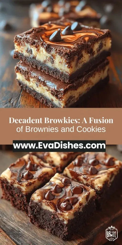 Indulge in the ultimate dessert experience with our decadent fudgy chewy browkies! This delightful fusion marries rich, fudgy brownies with a chewy cookie layer, creating the perfect treat for any occasion. Warm them up with a scoop of vanilla ice cream or enjoy them at room temperature for a versatile dessert. Customize your browkies with your favorite mix-ins and impress your guests with this unique sweet creation that combines the best of both brownies and cookies. Dive into this recipe and savor every delicious bite!