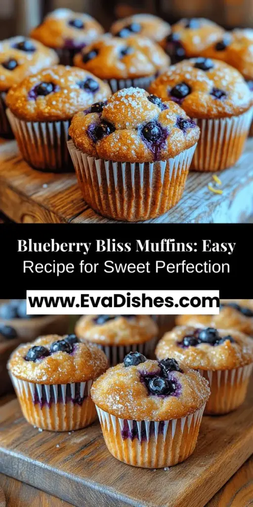 Discover the joy of baking with Heavenly Blueberry Bliss Muffins! This simple recipe results in light, fluffy muffins filled with fresh blueberries that burst with flavor in every bite. Perfect for breakfast, snacks, or a light dessert, these delightful treats are easy to make and require minimal time in the kitchen. Learn about the essential ingredients, tips for perfecting your baking skills, and enjoy the health benefits of blueberries. Get ready to indulge in a muffin experience like no other!