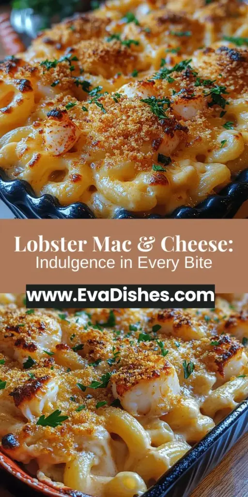 Discover the ultimate comfort food with a gourmet twist in this Lobster Mac & Cheese recipe. Perfectly combining the creaminess of cheese with the sweet freshness of lobster, this dish elevates a classic favorite to new heights. Ideal for special occasions or cozy nights in, it's easy to prepare yet impressively delicious. With high-quality ingredients and straightforward instructions, this indulgent meal is sure to delight your taste buds and create memorable dining experiences.