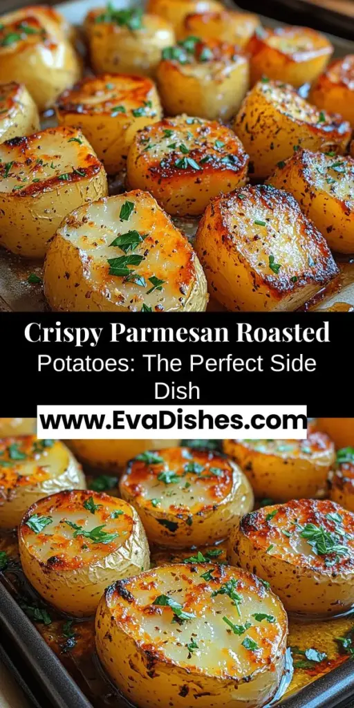 Discover the irresistible delight of Crispy Parmesan Roasted Potatoes, a side dish that elevates any meal with its perfect balance of texture and flavor. These golden-brown Yukon Gold potatoes feature a crunchy exterior and fluffy interior thanks to a simple blend of olive oil, Parmesan cheese, and aromatic seasonings. Ideal for family dinners or special occasions, this recipe is easy to master and will have everyone asking for seconds. Enjoy this flavorful and satisfying dish that pairs beautifully with a variety of main courses.