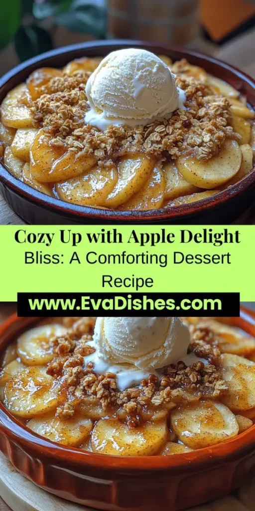 Discover the warmth of Apple Delight Bliss, a comforting dessert that captures the essence of home and nostalgia. This simple recipe showcases tart Granny Smith apples combined with a crispy, buttery crumble, creating a delightful experience for any occasion. With easy-to-find ingredients and straightforward steps, you can master this dessert that beautifully balances sweet and spicy flavors. Serve it warm with vanilla ice cream for the perfect finishing touch, and enjoy a slice of happiness straight from your kitchen.