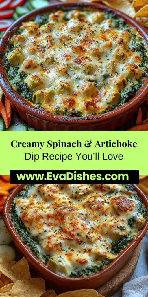 Discover the irresistible Spinach & Artichoke Bliss Dip, a creamy and cheesy delight that’s perfect for any gathering or cozy night in. This recipe blends artichokes and spinach with a mix of cheeses to create a crowd-pleasing appetizer that will have everyone coming back for more. Easy to prepare and highly versatile, this dip pairs wonderfully with fresh veggies, tortilla chips, or crusty baguette slices. Dive into culinary bliss with this standout dish!