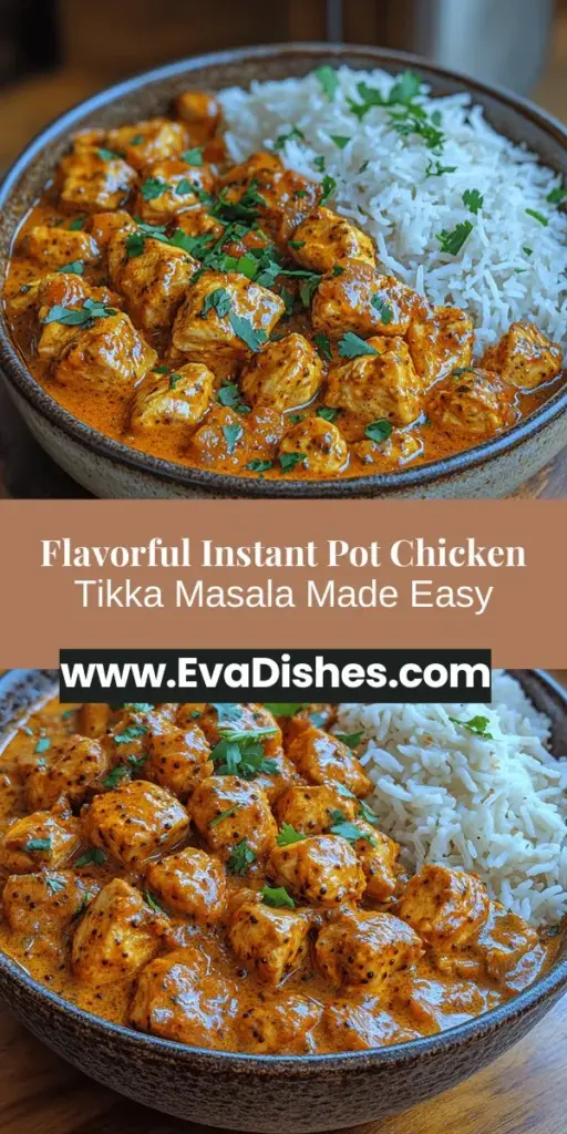 Dive into the delicious world of Instant Pot Chicken Tikka Masala, where aromatic spices and tender chicken come together for a culinary escape. This beloved Indian dish is celebrated globally, blending creaminess with a hint of heat for a flavor-packed experience. Using an Instant Pot makes it quick and simple, perfect for busy nights. Learn about essential ingredients, marination tips, and step-by-step instructions to create a mouthwatering meal that impresses every time. Enjoy with naan or basmati rice for the ultimate comfort food!