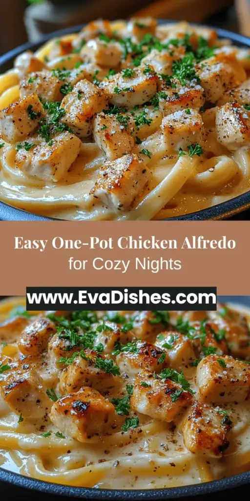 Discover the ultimate comfort food with this Creamy Dreamy One-Pot Chicken Alfredo recipe. Perfectly cooked fettuccine, tender chicken, and a rich, velvety sauce come together in one pot for an all-in-one meal that's both convenient and delicious. Ideal for busy weeknights or family gatherings, this dish is easily customizable to suit your tastes. Get ready to impress your loved ones with a restaurant-quality meal right from your kitchen!