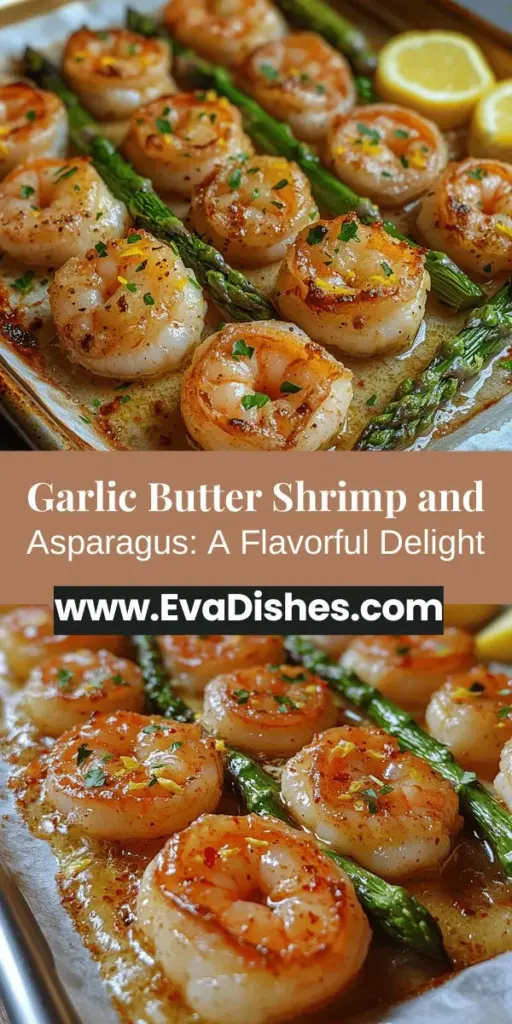 Discover the delightful flavors of Garlic Butter Shrimp & Asparagus Delight, a quick and easy dish perfect for any occasion. Featuring tender shrimp and crisp asparagus coated in a rich garlic butter sauce, this recipe is not just delicious but also packed with health benefits. It's a great source of lean protein and essential nutrients. Impress your guests or enjoy a satisfying weeknight dinner with this vibrant, flavorful meal. Get ready to elevate your culinary game!