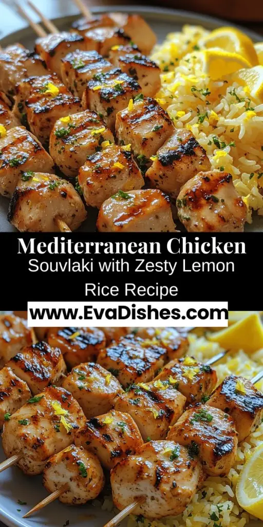 Experience the taste of the Mediterranean with this easy Greek chicken souvlaki recipe, paired with zesty lemon rice. Dive into the rich history of souvlaki and discover how simple ingredients like olive oil, fresh herbs, and lemon create a meal that's packed with flavor. Perfect for any gathering, this dish showcases the essence of Greek cuisine. Follow our step-by-step guide to bring a touch of Greece to your dinner table and enjoy a delicious culinary experience that everyone will love.