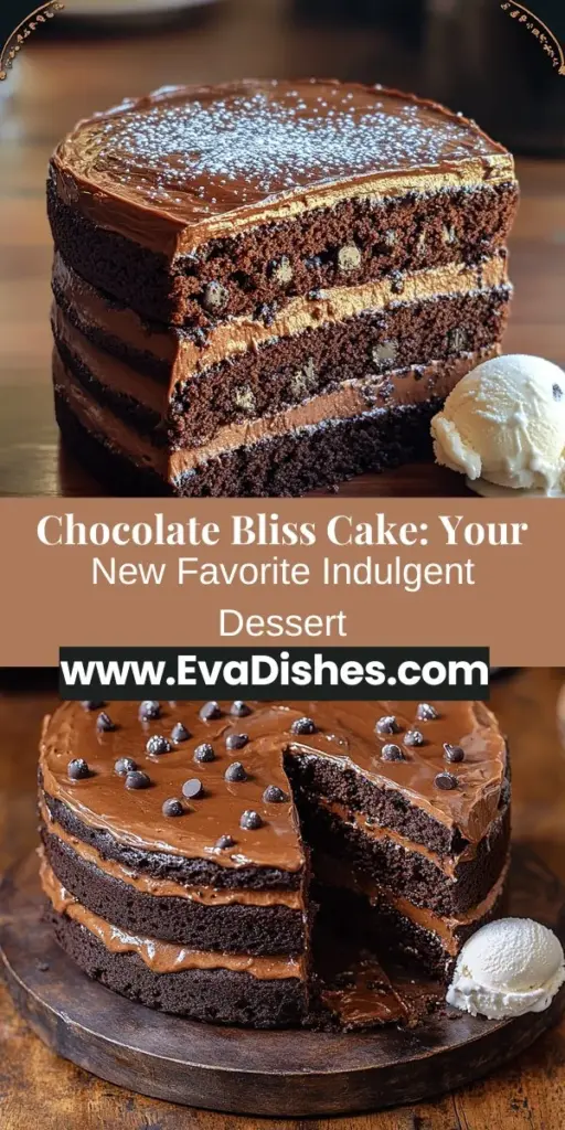 Discover the rich indulgence of Chocolate Bliss Cake, the perfect dessert for any occasion. With its deep, moist texture and simple recipe, this cake is easy enough for beginners yet delightful for seasoned bakers. Experience the allure of chocolate with every bite, bringing comfort and joy to gatherings and celebrations. Elevate your baking skills while sharing sweet moments with loved ones. Embrace the happiness of creating and enjoying this decadent treat together.