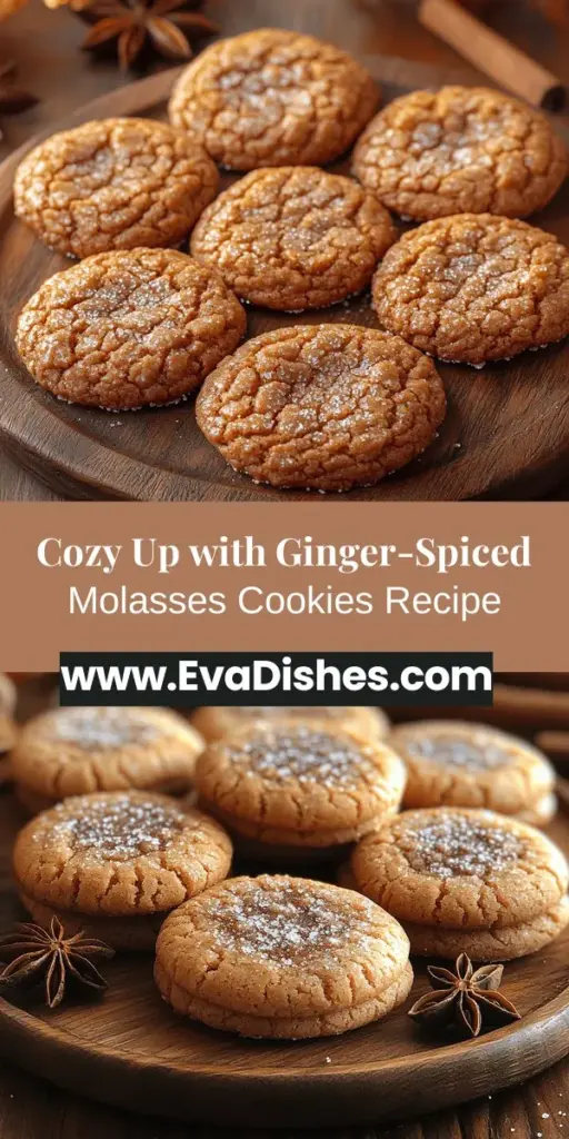 Experience the joy of baking with ginger-spiced soft and chewy molasses cookies! This delightful recipe fills your kitchen with warm, comforting aromas and is perfect for any skill level. With a blend of rich spices and brown sugar, these cookies offer a unique flavor and texture that evokes fond memories of cozy gatherings and festive celebrations. Easy to make and perfect for sharing, they are a sweet treat that brings warmth to your heart and smiles to your loved ones.