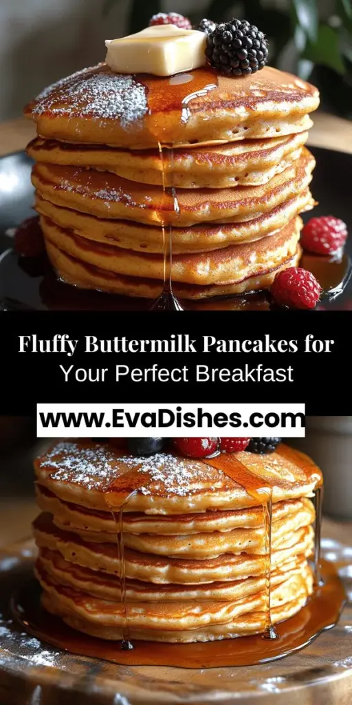 Elevate your breakfast with fluffy buttermilk pancakes that are sure to impress! This recipe guides you through creating golden, tender pancakes that are a timeless favorite across cultures. You'll learn about key ingredients that contribute to their fluffy texture, including buttermilk, eggs, and the right leavening agents. Customize with your choice of toppings – from maple syrup and fresh fruit to chocolate chips. Enjoy a delightful breakfast that transforms any morning into a special occasion!