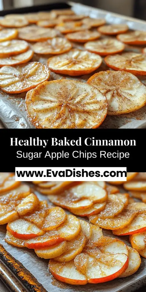 Discover the perfect guilt-free snack with our baked cinnamon sugar apple chips! This easy recipe transforms fresh apples into a crunchy, sweet treat that’s both delicious and nutritious. Packed with vitamins and fiber, these chips make a great option for afternoon cravings, kids' lunches, or family activities. With simple ingredients and customizable flavors, you'll love making and sharing this delightful snack. Enjoy the wholesome goodness in every bite!