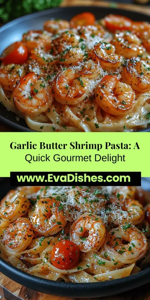 Discover the deliciousness of garlic butter shrimp pasta with this easy recipe that blends comfort and elegance. In under 30 minutes, create a stunning dish featuring succulent shrimp, aromatic garlic, and a rich buttery sauce tossed with fettuccine. Perfect for busy weeknights or special occasions, this pasta dish is a foolproof way to impress your loved ones. With tips for ingredient selection and cooking techniques, you'll master this flavorful meal in no time.