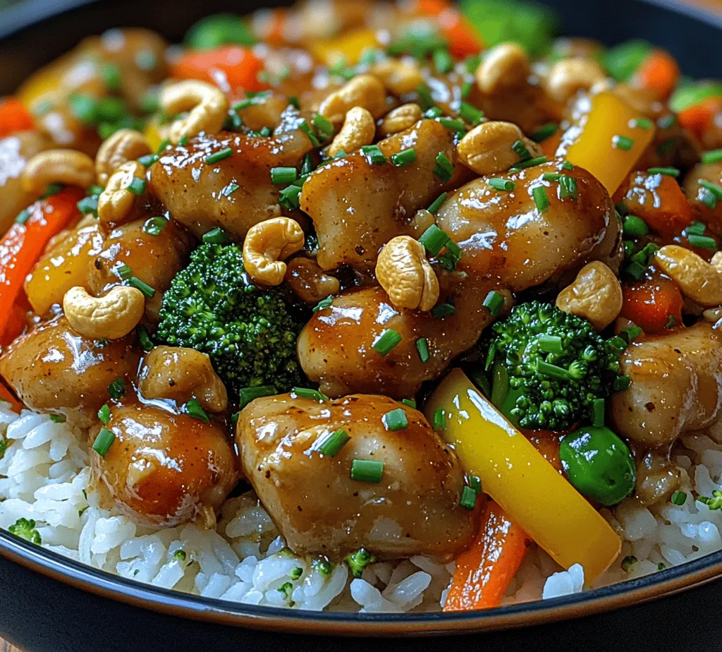 When crafting the perfect Zesty Cashew Chicken Delight, it’s essential to understand the key ingredients that bring this dish to life. Each component plays a vital role in flavor, texture, and nutritional value, making it a well-rounded meal that’s both satisfying and healthy.