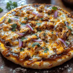Cheesy BBQ Chicken Pizza Recipe: A Delicious Twist on a Classic