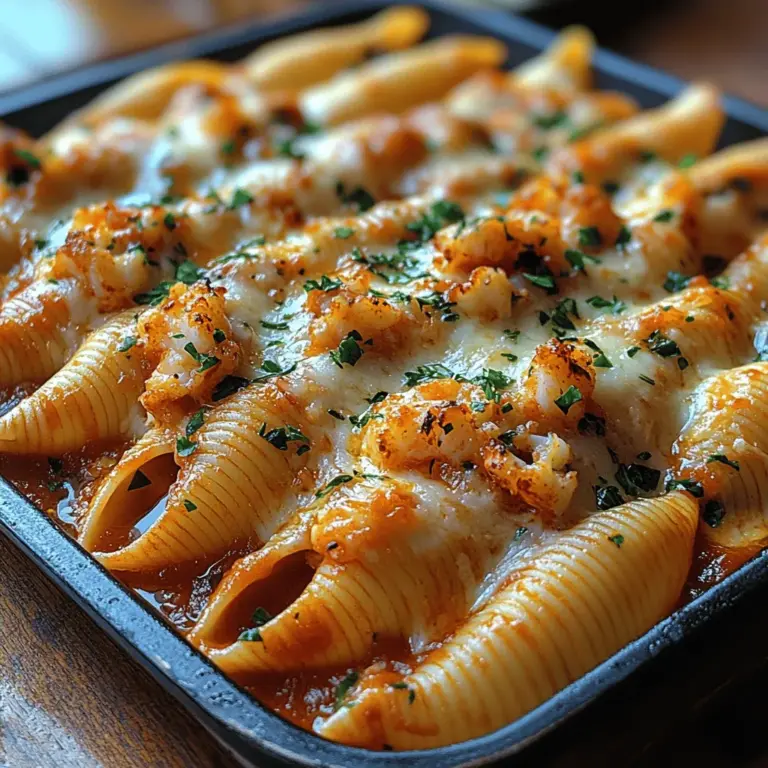 Seafood lovers, rejoice! The Ultimate Seafood Stuffed Shells recipe is a delicious and indulgent dish that combines the freshness of seafood with creamy cheeses and rich marinara sauce. This comforting meal is perfect for family gatherings, special occasions, or simply a cozy night in. The combination of flavors and textures in this dish creates a mouthwatering experience that is hard to resist. In this article, we’ll explore the ingredients, preparation steps, and variations of this delightful recipe, ensuring you have everything you need to create a showstopper in your kitchen.