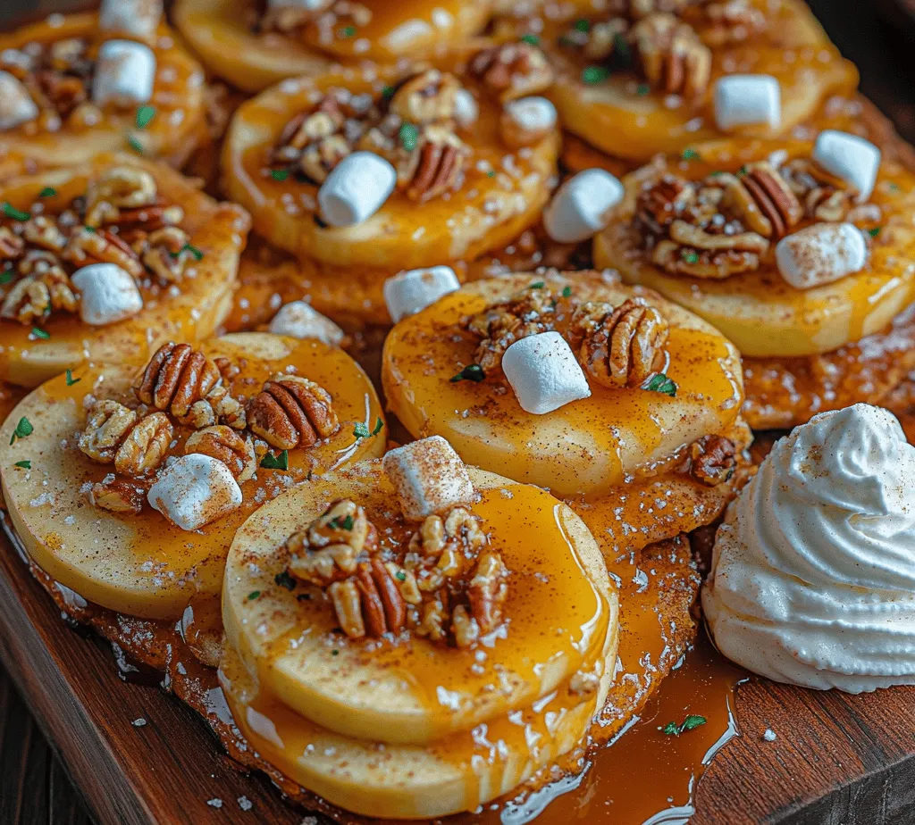 One of the most appealing aspects of Crispy Apple Cinnamon Nachos is the harmonious blend of flavors. The sweetness of the apples complements the warm, spicy notes of cinnamon, while the rich caramel sauce adds an indulgent touch that ties everything together. This delightful combination creates a well-balanced dessert that satisfies both the sweet and tart cravings.
