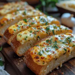 Garlic bread has long been a beloved staple in households around the world, cherished for its robust flavor and comforting aroma. This golden, toasted delight not only complements hearty pasta dishes but also elevates soups and salads to a whole new level. While traditional garlic bread is undeniably delicious, our recipe for luscious herb-infused garlic bread takes this classic dish and enhances it with the freshness of herbs and a subtle kick of spice. In this comprehensive guide, we will walk you through the step-by-step process of creating this delightful side dish, all while exploring the importance of each ingredient that contributes to the final product. Whether you're hosting a dinner party or simply enjoying a quiet meal at home, this garlic bread will surely impress and satisfy.