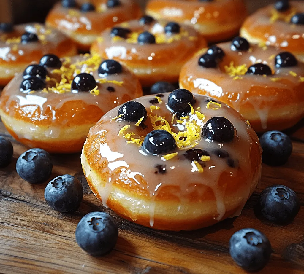 There’s something undeniably enchanting about the idea of homemade donuts. They evoke feelings of nostalgia, warmth, and comfort. Unlike their store-bought counterparts, homemade donuts allow for creativity and customization, letting you create a treat that perfectly suits your taste. Among the myriad of flavors available, the combination of lemon and blueberry stands out as a refreshing choice that tantalizes the taste buds. The bright acidity of lemon paired with the sweet burst of blueberries creates a delightful balance that is both zesty and sweet.