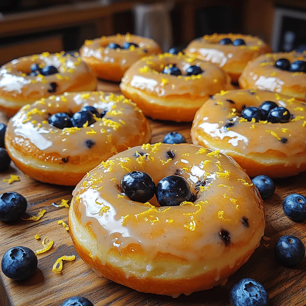 There’s something undeniably enchanting about the idea of homemade donuts. They evoke feelings of nostalgia, warmth, and comfort. Unlike their store-bought counterparts, homemade donuts allow for creativity and customization, letting you create a treat that perfectly suits your taste. Among the myriad of flavors available, the combination of lemon and blueberry stands out as a refreshing choice that tantalizes the taste buds. The bright acidity of lemon paired with the sweet burst of blueberries creates a delightful balance that is both zesty and sweet.