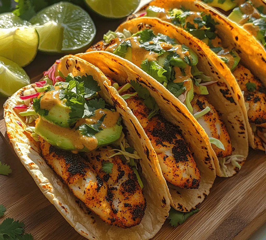 Tacos have become a staple in culinary culture across the globe, celebrated for their versatility and vibrancy. From traditional fillings to modern, innovative variations, tacos offer a canvas for countless flavors and ingredients. Among these delicious adaptations, Spicy Blackened Fish Tacos stand out as a delectable and nutritious choice that captures the essence of fresh, bold flavors.