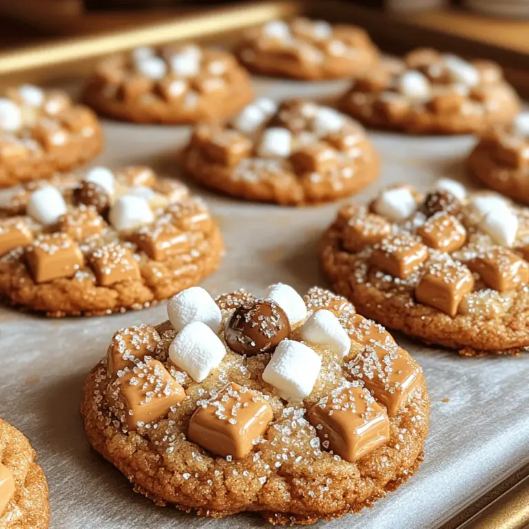 The allure of Fluffernutter Bliss Cookies lies in their comforting blend of flavors, reminiscent of childhood snacks enjoyed on a lazy afternoon. The fluffernutter sandwich itself has an interesting history; it first captured the hearts (and taste buds) of Americans in the 1960s. The combination of peanut butter and marshmallow fluff made for a quick and satisfying treat, perfect for school lunches and after-school snacks. Over the years, this delightful combination has evolved beyond sandwiches and inspired various desserts, including cakes, pies, and, of course, cookies.
