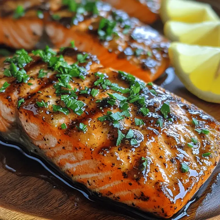 In the world of culinary delights, few dishes are as versatile and satisfying as salmon. This fish, celebrated for its rich, buttery flavor and tender texture, can be prepared in countless ways, making it a staple in kitchens around the globe. When paired with a sweet and tangy balsamic glaze, salmon transforms into an extraordinary dish that is both sophisticated and accessible. Whether you're a busy professional looking for a quick weeknight meal or a culinary enthusiast eager to impress guests at a dinner party, Balsamic Glazed Salmon is sure to hit the mark.