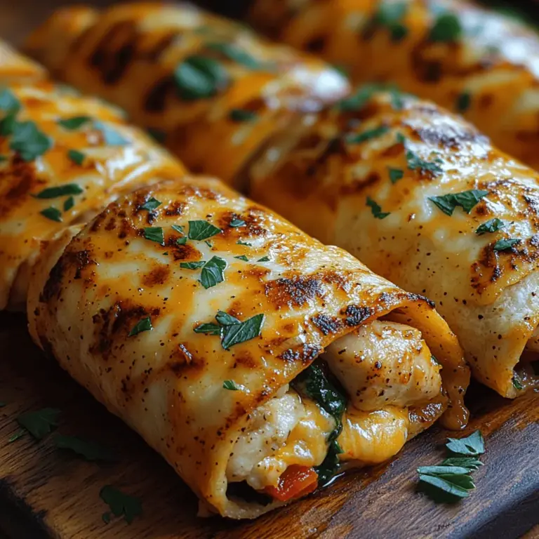 The foundation of any great recipe is its ingredients. For our Cheesy Garlic Chicken Wraps, we will be using a selection of wholesome ingredients that not only contribute to the flavor but also add nutritional value.