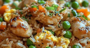 Savory Chicken Fried Rice Delight: A Culinary Journey