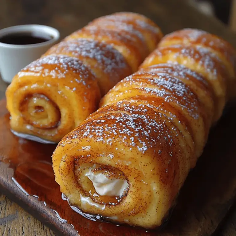 Imagine biting into a warm, gooey cinnamon roll, only to find it's been transformed into a delightful French toast roll-up. This is the magic of Cinnamon Roll French Toast Roll-Ups—a creative twist on two beloved breakfast classics that will elevate your brunch game to new heights. Inspired by the comforting flavors of cinnamon rolls and the nostalgic appeal of French toast, this recipe marries the best of both worlds.