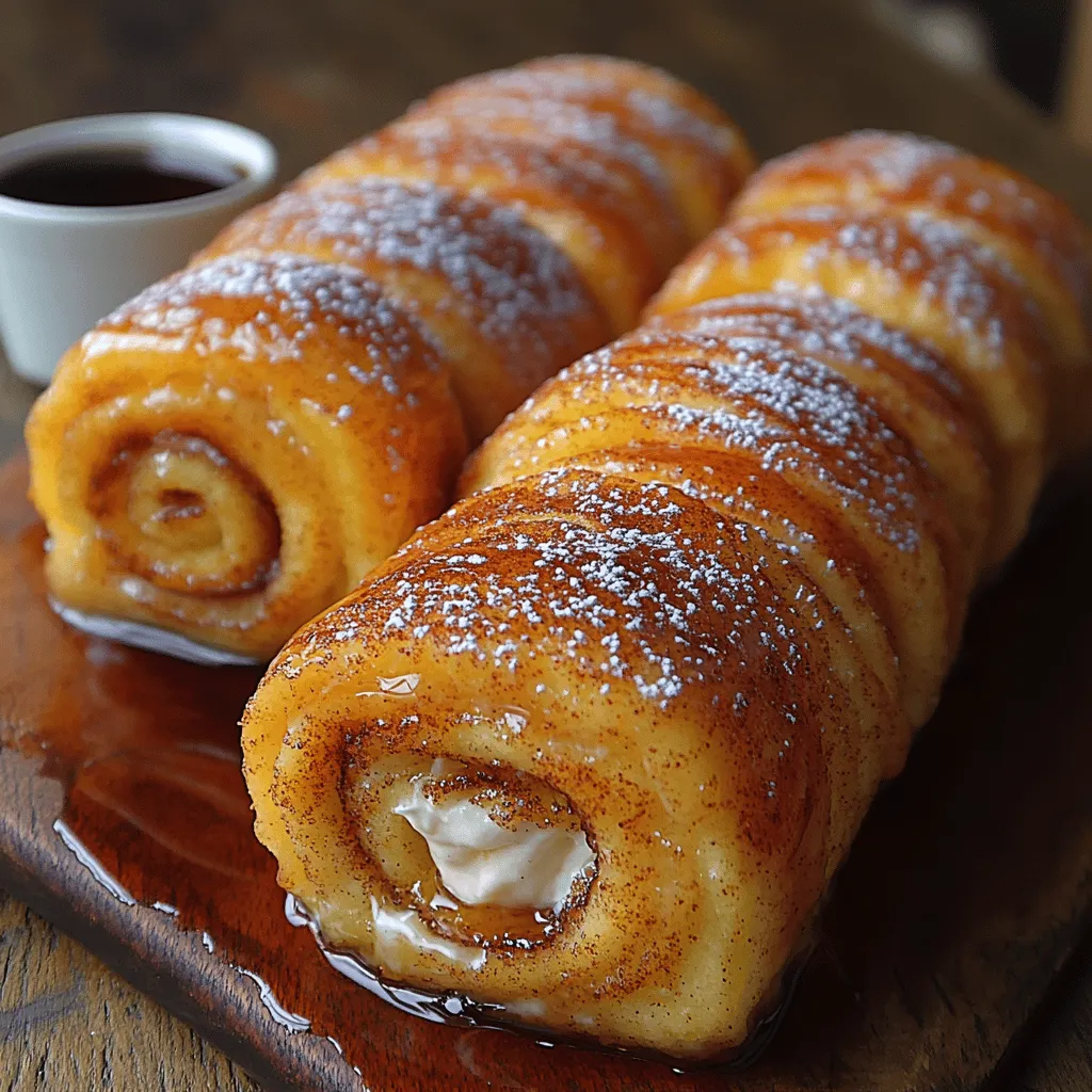 Imagine biting into a warm, gooey cinnamon roll, only to find it's been transformed into a delightful French toast roll-up. This is the magic of Cinnamon Roll French Toast Roll-Ups—a creative twist on two beloved breakfast classics that will elevate your brunch game to new heights. Inspired by the comforting flavors of cinnamon rolls and the nostalgic appeal of French toast, this recipe marries the best of both worlds.
